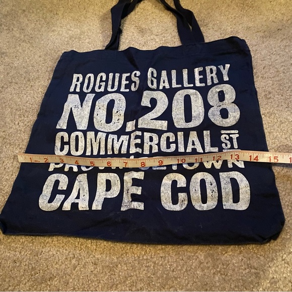 Bag, Thin Cotton Tote Cape Cod Rouges Gallery - Picture 5 of 6